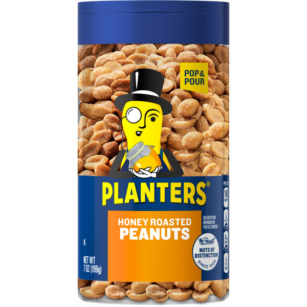 Nuts, Seeds & Dried Fruit Planters Honey Roasted Peanuts hero