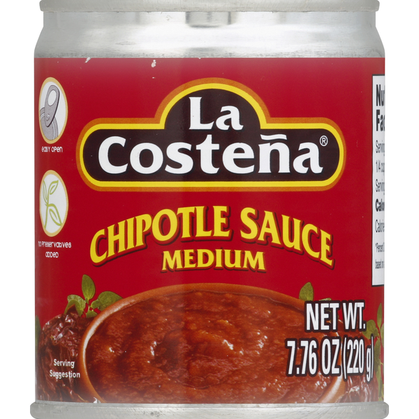 Latino Foods La Costeña Chipotle Sauce, Medium hero