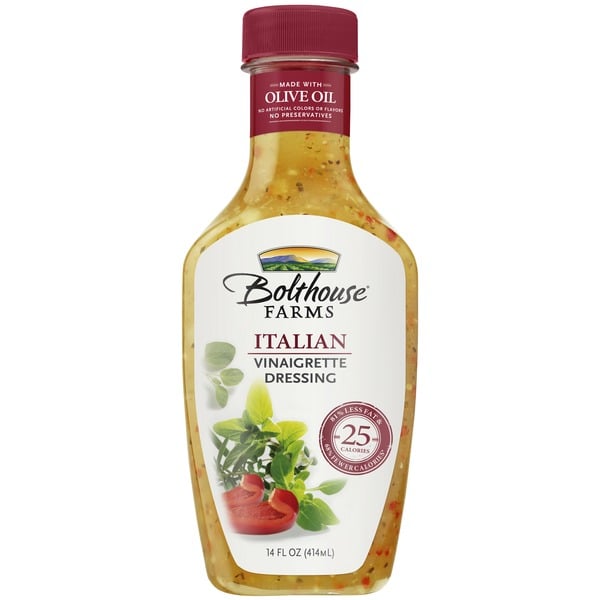 Salad Dressing & Toppings Bolthouse Farms Italian Vinaigrette hero