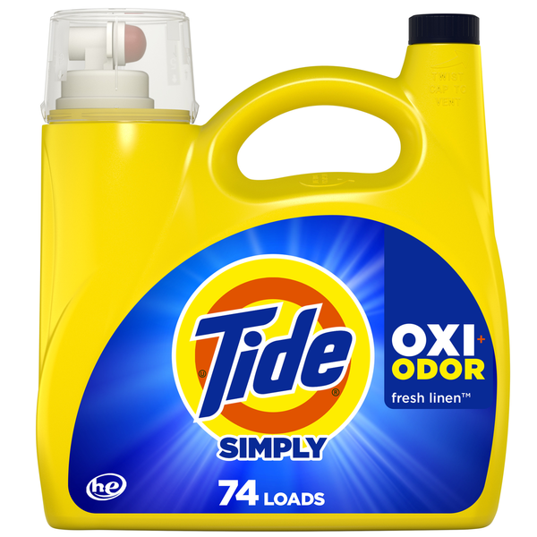 Laundry Tide Simply Oxi Boost + Ultra Stain Release hero