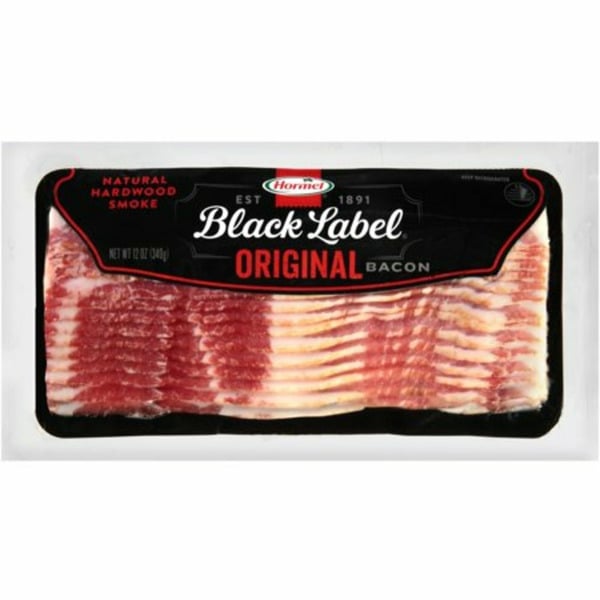 Hot Dogs, Bacon & Cold Sausage Hormel Black Label Original Bacon hero