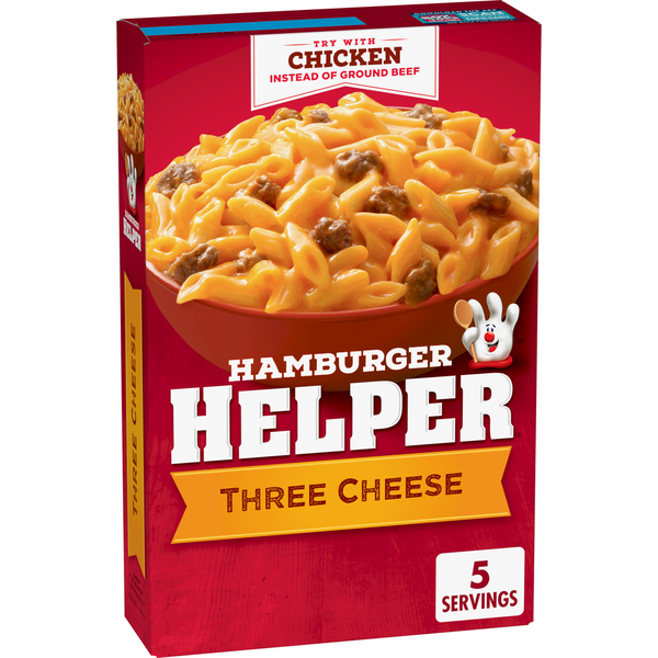 Instant Foods Hamburger Helper Three Cheese hero