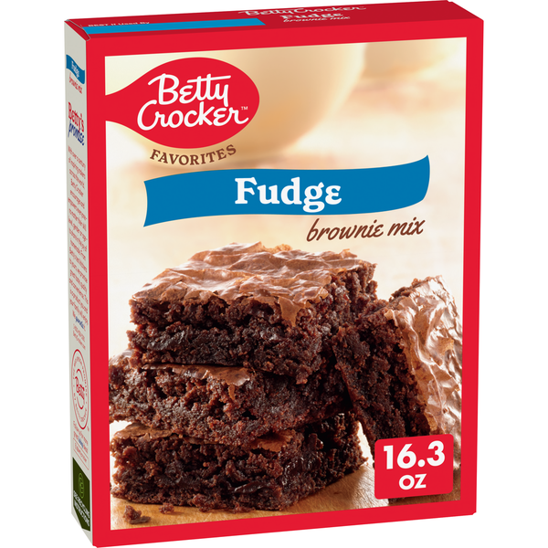 Doughs, Gelatins & Bake Mixes Betty Crocker Favorites Fudge Brownie Mix hero