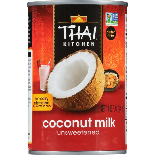 Soy & Lactose-Free Thai Kitchen Unsweetened Coconut Milk hero