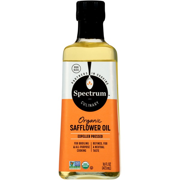 Oils & Vinegars Spectrum Culinary Organic Safflower Oil hero