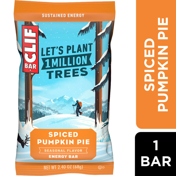 Energy & Granola Bars CLIF BAR Spiced Pumpkin Pie Flavor Seasonal Energy Bar hero