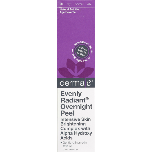 Facial Care DERMA E Overnight Peel, All hero