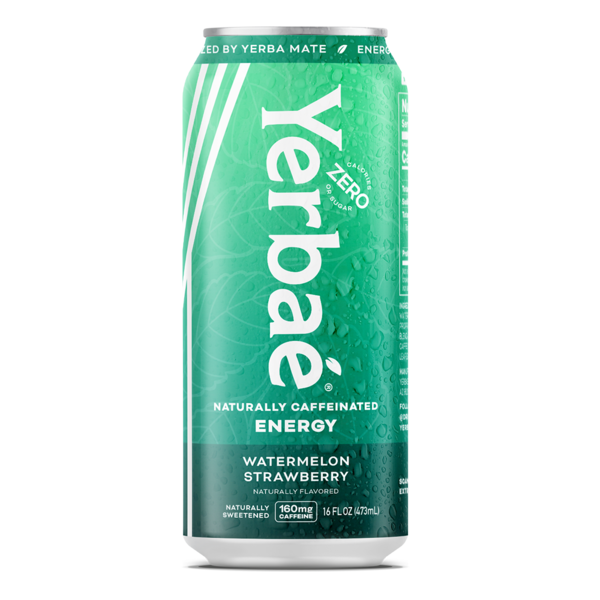 Water, Seltzer & Sparkling Water Yerbae Naturally Caffeinated Energy Watermelon Strawberry hero