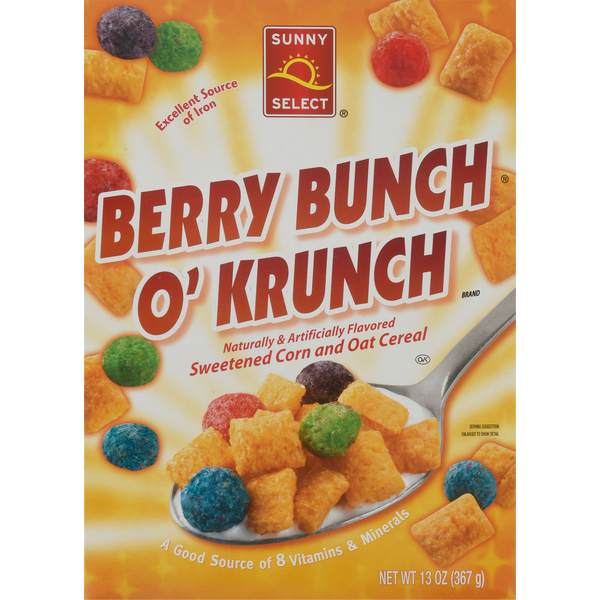 Sunny Select Cereal, Berry Bunch O' Krunch hero