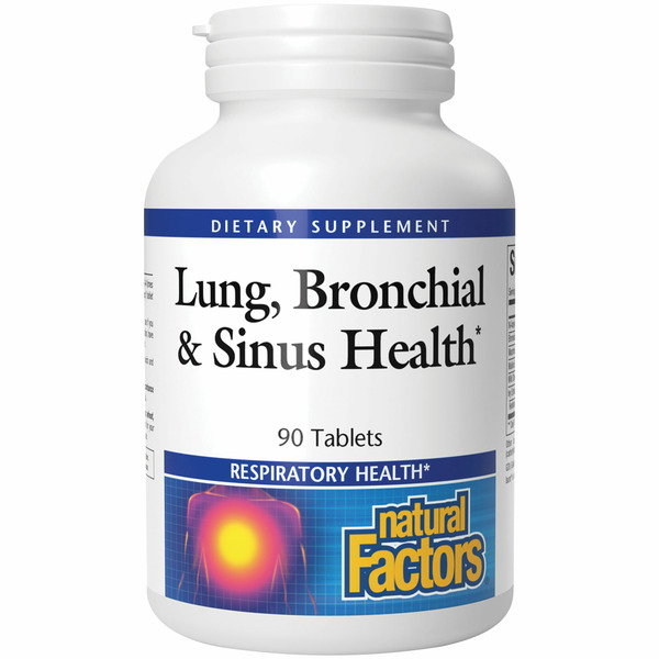 Immune Support Natural Factors Lung, Bronchial & Sinus Health hero