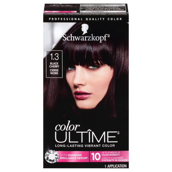 Hair Care Schwarzkopf COLOR ULTÎME Permanent Hair Color, Black Cherry 1.3 hero