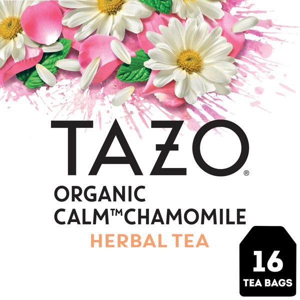 TAZO Tea Organic Herbal Tea Bags Calm Chamomile hero