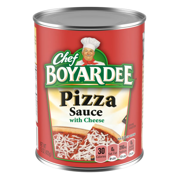 Pasta Sauce Chef Boyardee Pizza Sauce with Cheese hero