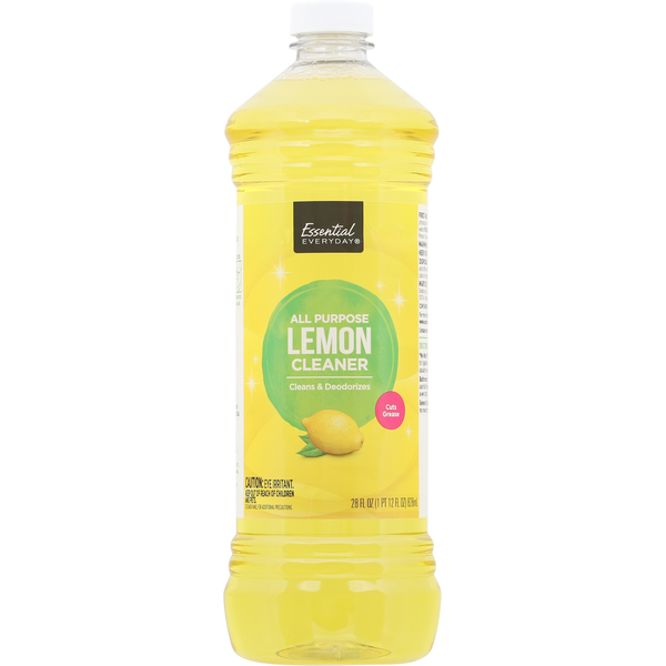 Cleaning Products Essential Everyday Cleaner, Lemon, All Purpose hero