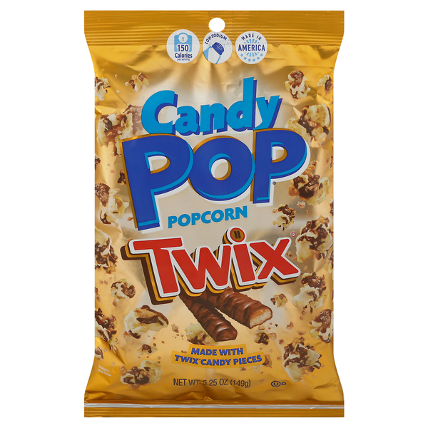 Popcorn & Jerky Candy Pop Popcorn, Twix hero