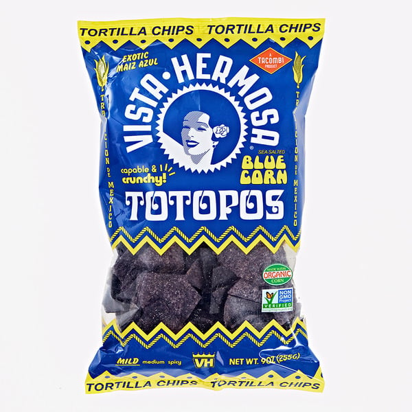 Chips & Pretzels Vista Hermosa Blue Corn with Sea Salt Totopos hero