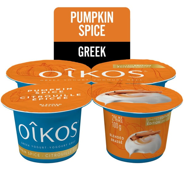 Yogurt Oikos Greek Yogurt, Limited Edition, Pink Lemonade Flavour hero