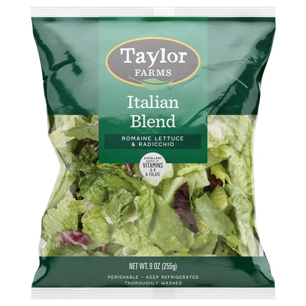 Prepared Soups & Salads Taylor Farms Italian Blend hero