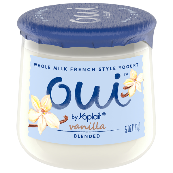 Yogurt Oui Yogurt, Whole Milk, Vanilla, French Style, Blended hero