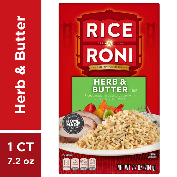 Instant Foods Rice-A-Roni Herb Butter Rice Mix hero