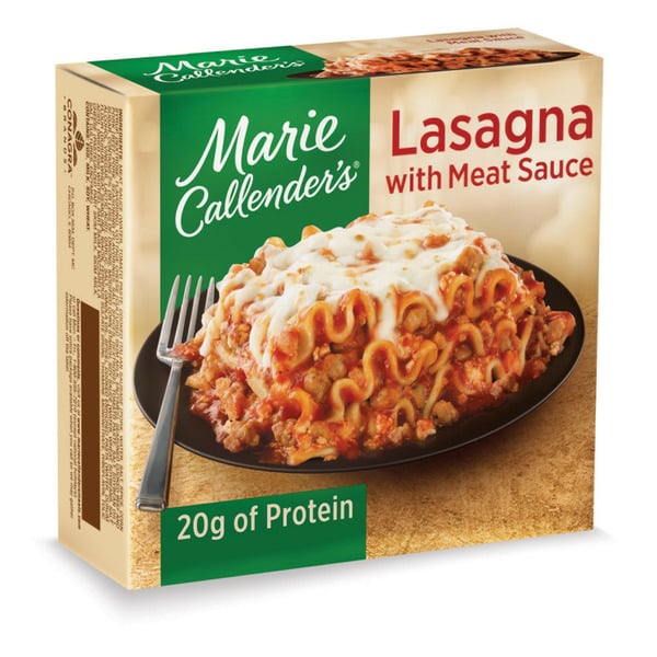 Frozen Meals Marie Callender's Lasagna With Meat Sauce hero