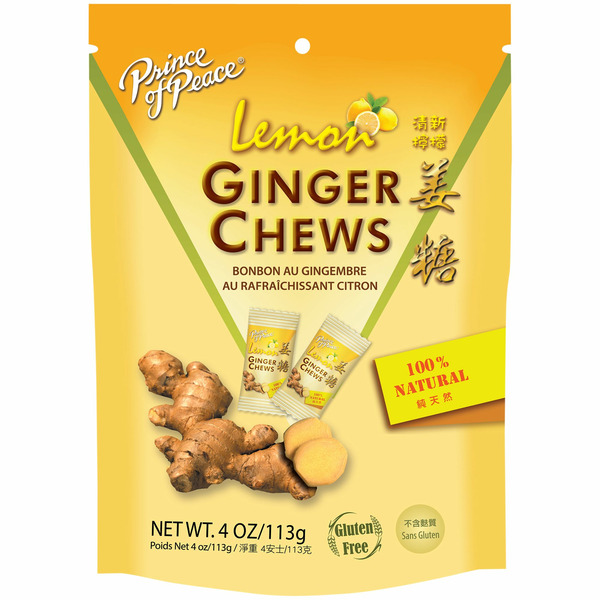 Prince of Peace Ginger Chews, Lemon hero