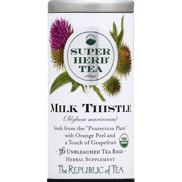 Tea The Republic of Tea Milk Thistle Super Herb Tea hero