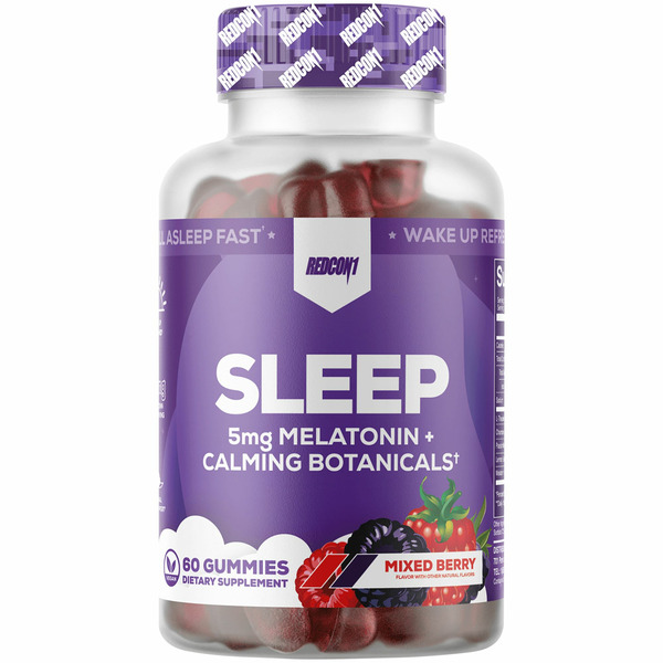 Sleep & Mood Support REDCON1 Mixed Berry Melatonin Sleep Gummies hero