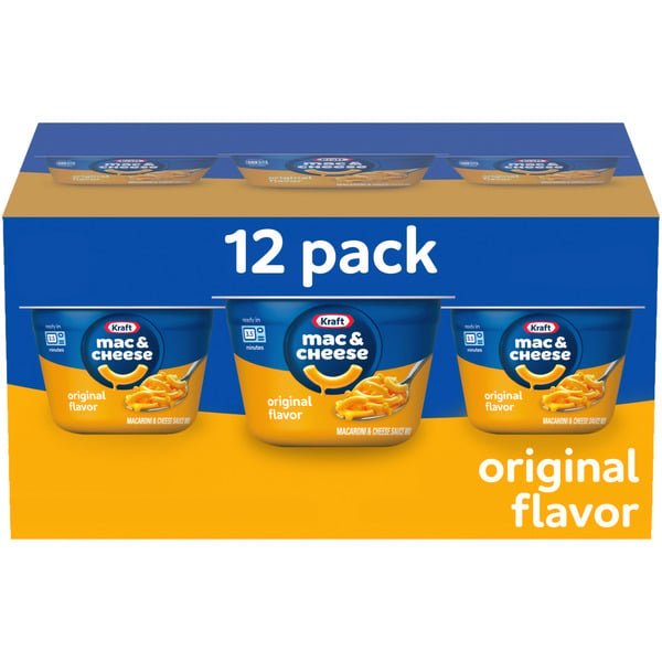 Kraft Original Mac & Cheese Macaroni and Cheese Dinner Easy Microwavable Dinner hero