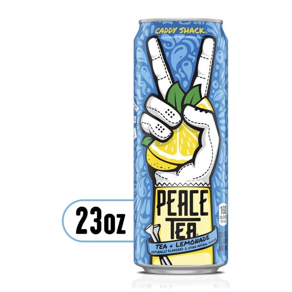 Refrigerated Peace Tea Caddy Shack Black Tea Lemonade Drink hero