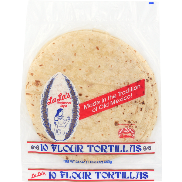 Tortillas & Flat Bread La La's Tortillas, Flour hero