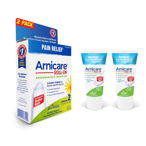 Sleep & Stress Aids Boiron Arnicare Roll-on Twin Pack Homeopathic Medicine for Pain Relief hero