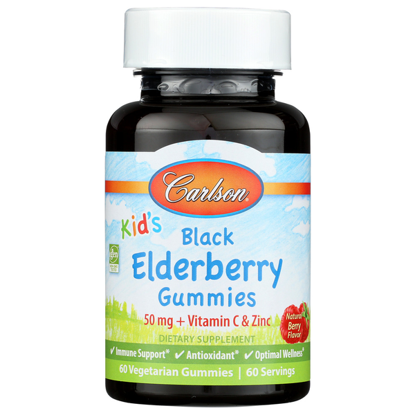 Baby First Aid & Vitamins Carlson Kids Elderberry hero