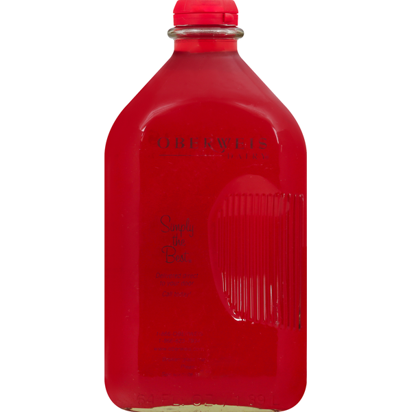 Refrigerated Beverages Oberweis Drink, Fruit Punch hero