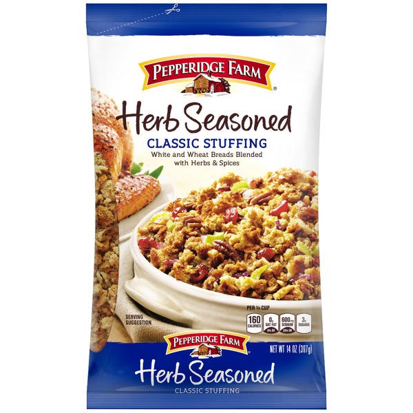 Instant Foods Pepperidge Farm Herb Seasoned Classic Stuffing hero