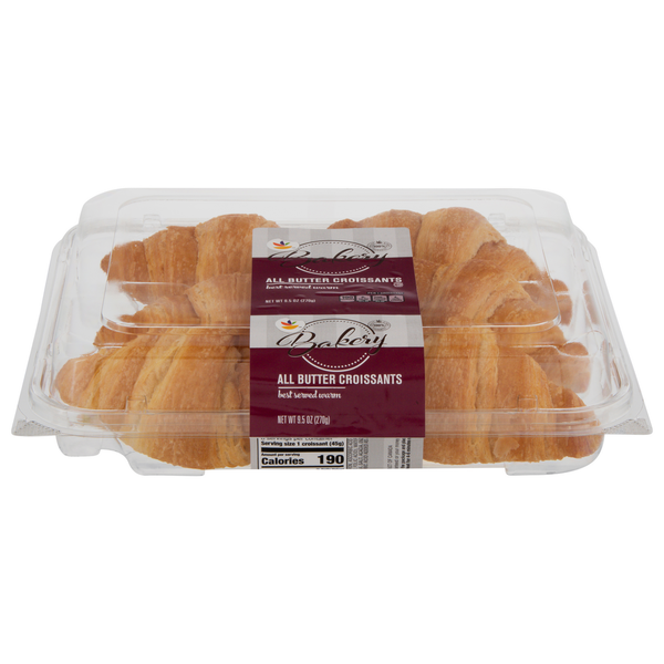 Bakery Desserts Store Brand Croissants, All Butter hero