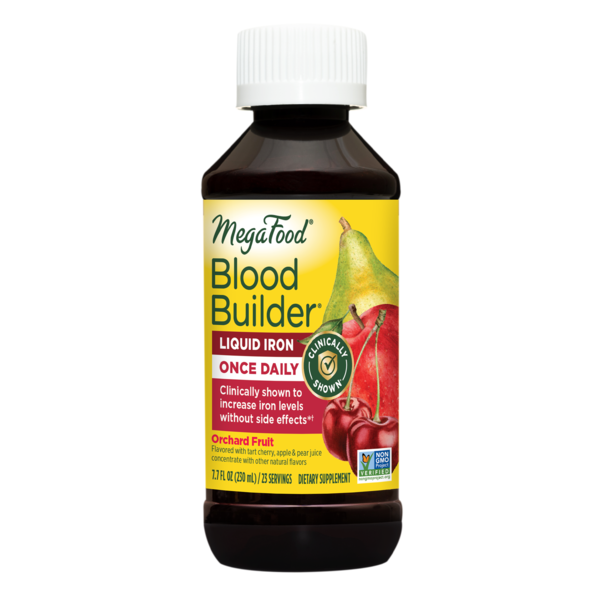 Vitamins & Supplements MegaFood Blood Builder® Liquid Iron Once Daily hero