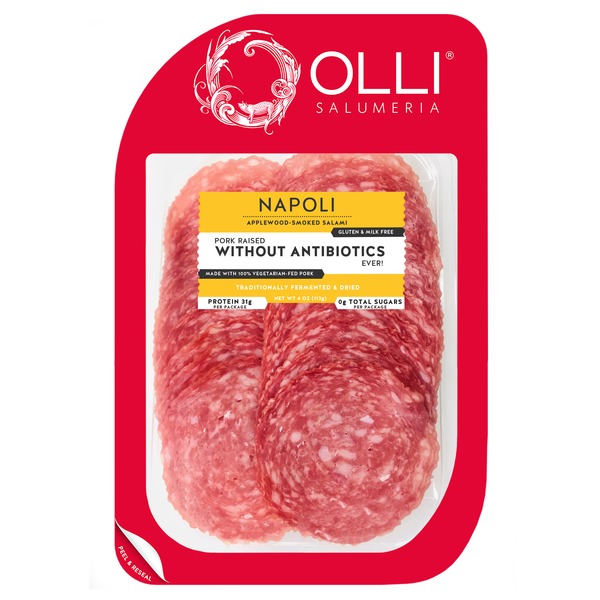 Lunch Meat Olli Salumeria Napoli Salami - Applewood Smoked hero