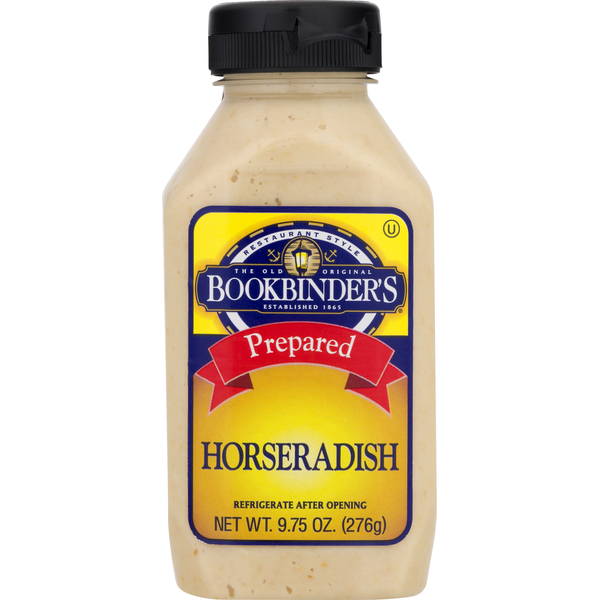 Condiments Bookbinder's Horseradish, Prepared hero