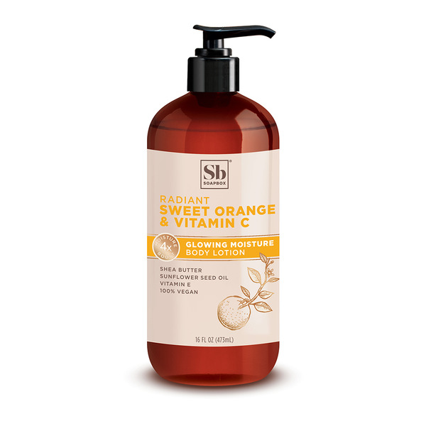 Body Lotions & Soap Soapbox Radiant Sweet Orange & Vitamin C Glowing Body Lotion hero