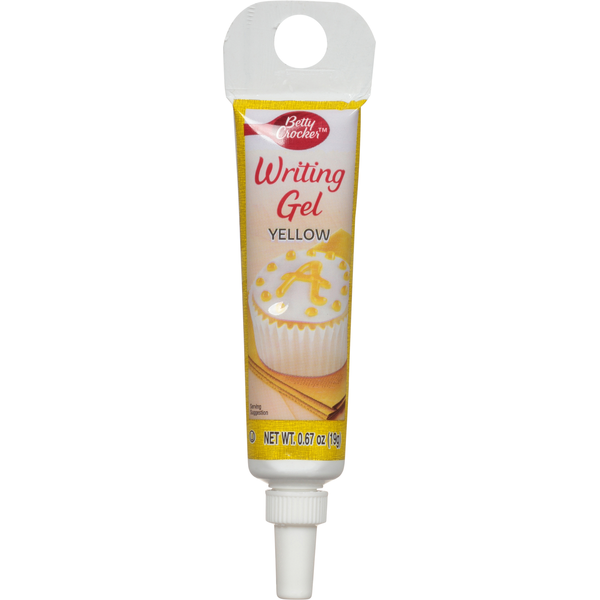 Baking Supplies & Decor Betty Crocker Writing Gel, Yellow hero