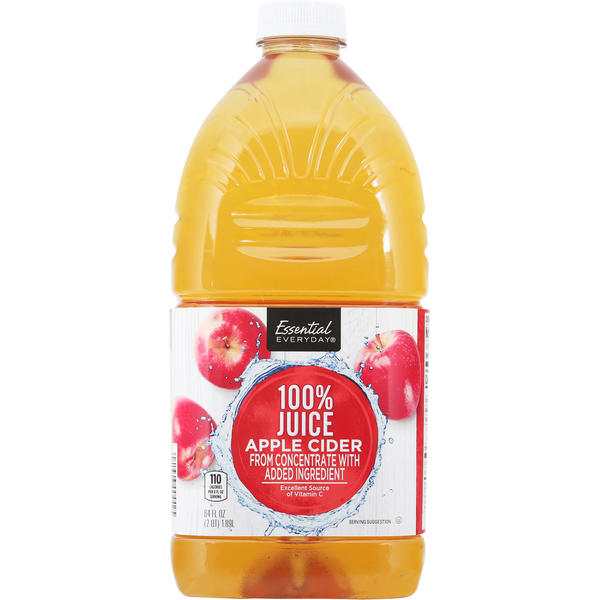 Juice & Nectars Essential Everyday 100% Juice, Apple Cider hero