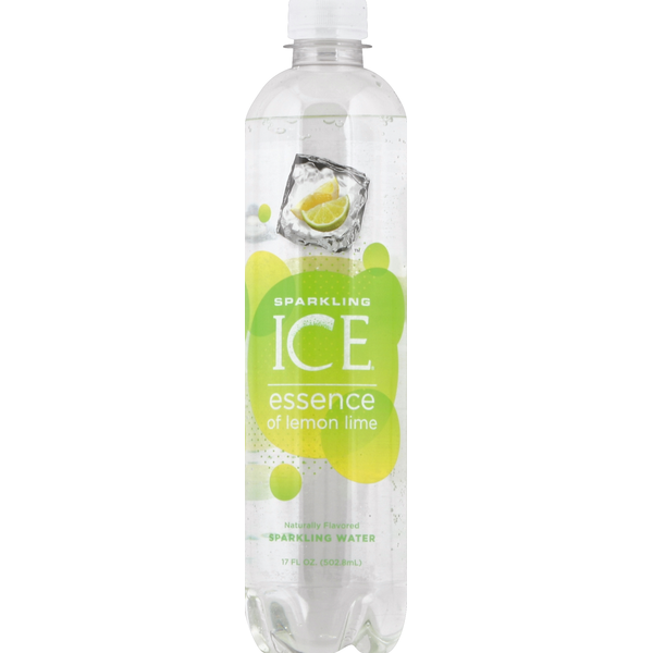 Water, Seltzer & Sparkling Water Sparkling Ice Sparkling Water, Essence of Lemon Lime hero