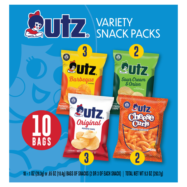 Utz Snack Packs, Variety hero