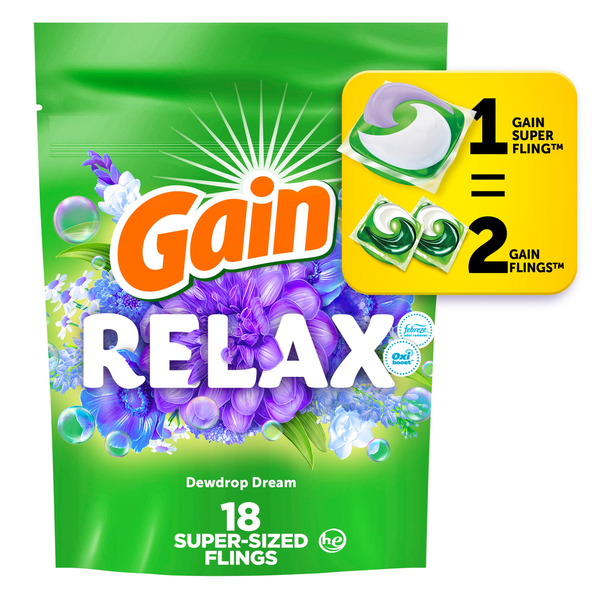 Gain Super Sized Flings, Relax hero