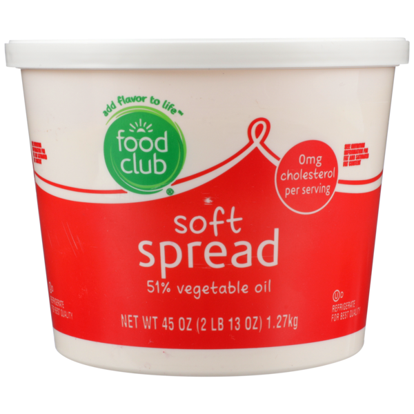 Butter Food Club 51% Vegetable Oil Soft Spread hero