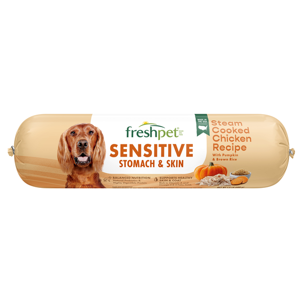 Publix Freshpet Dog Food Steam Cooked Chicken Recipe Sensitive Stomach Skin Same Day Delivery or Pickup Publix