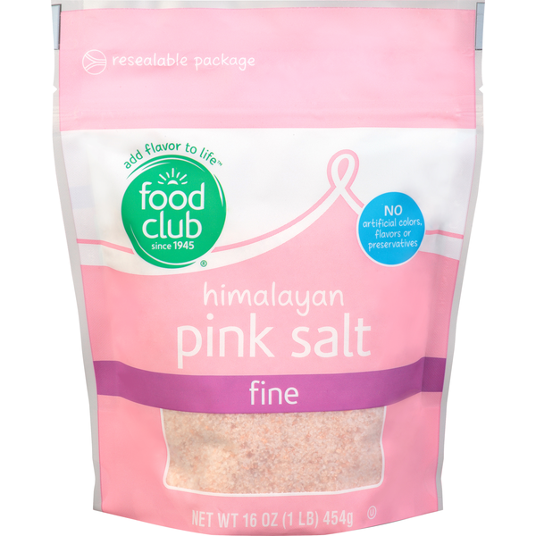 Spices & Seasonings Food Club Pink Salt, Himalayan, Fine hero