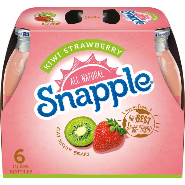 Juice & Nectars Snapple Kiwi Strawberry Juice Drink hero