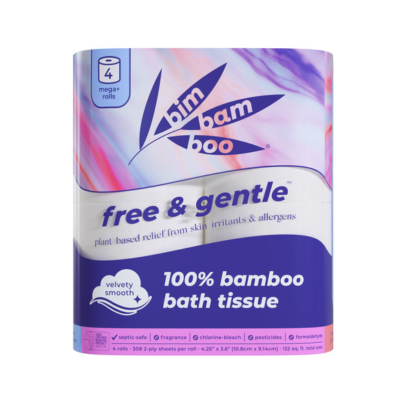 Paper Goods Bim Bam Boo Bath Tissue-Multipack hero